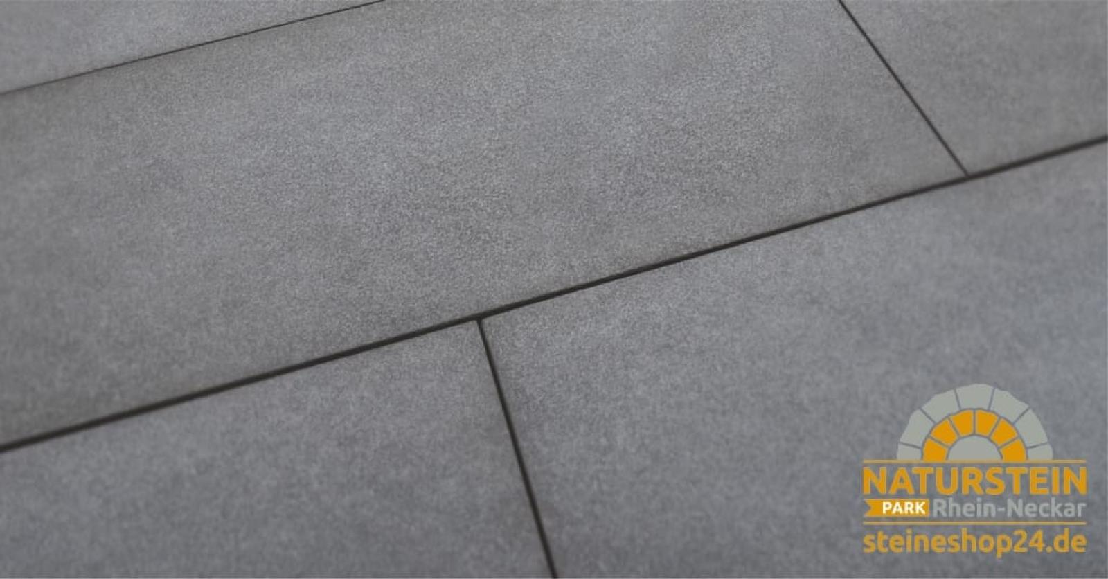 Aio Keramik Platten Emperor Maxima "Nero Maracana NEW" 80x40x3+5 cm