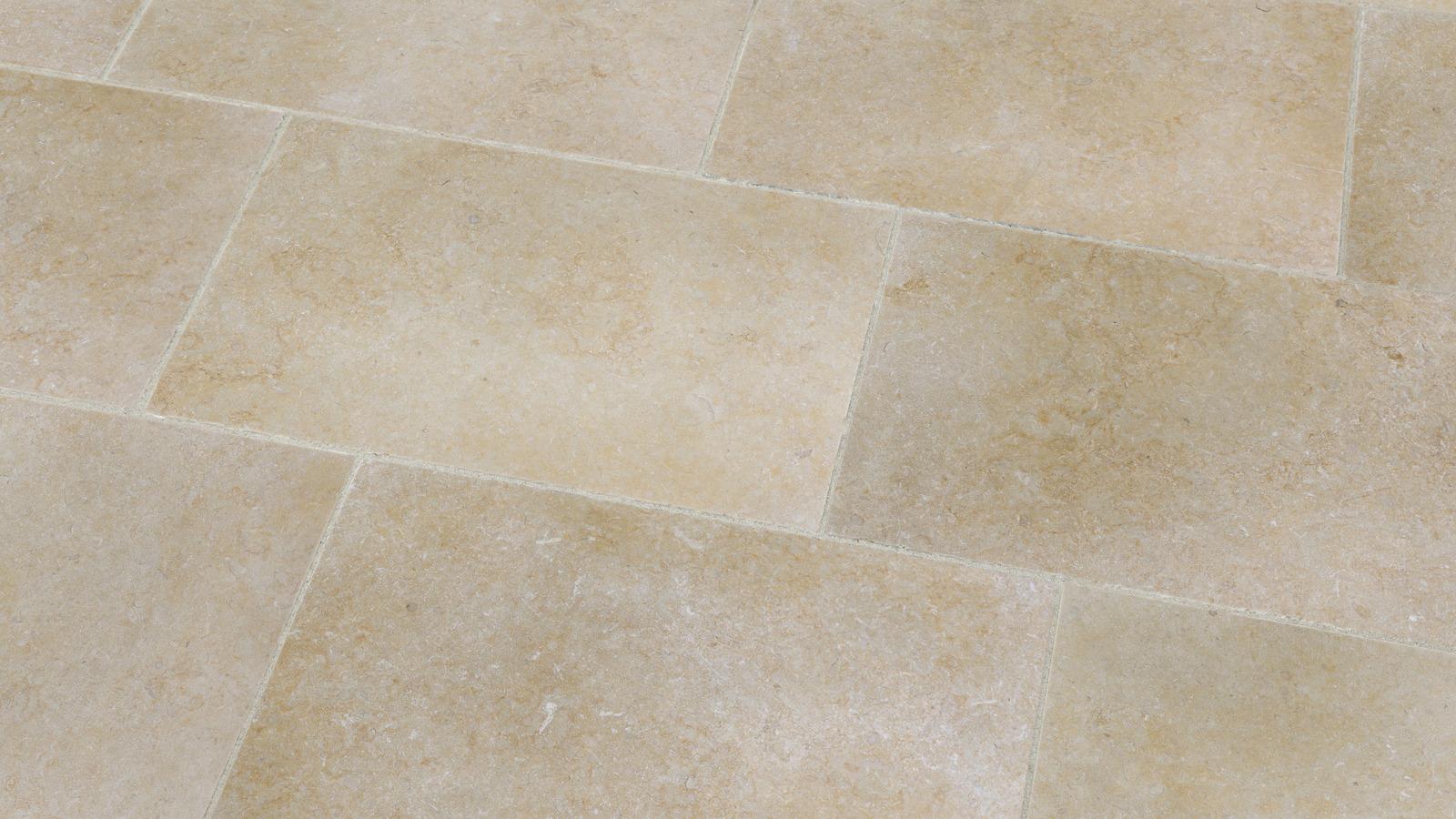 Terrassenplatten Kalkstein "CLEOPATRA" (creme-beige-gelb)