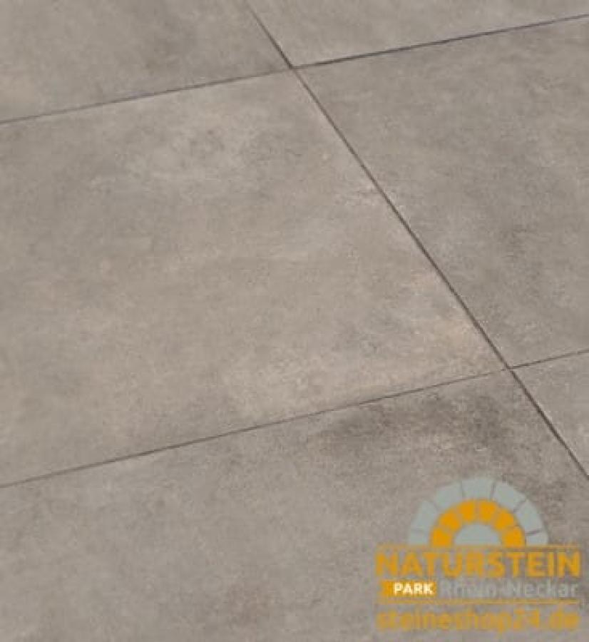Terrassenplatten Keramik Emperor 5cm DRIVE "PURISTA" (hellgrau) 60x40x5cm