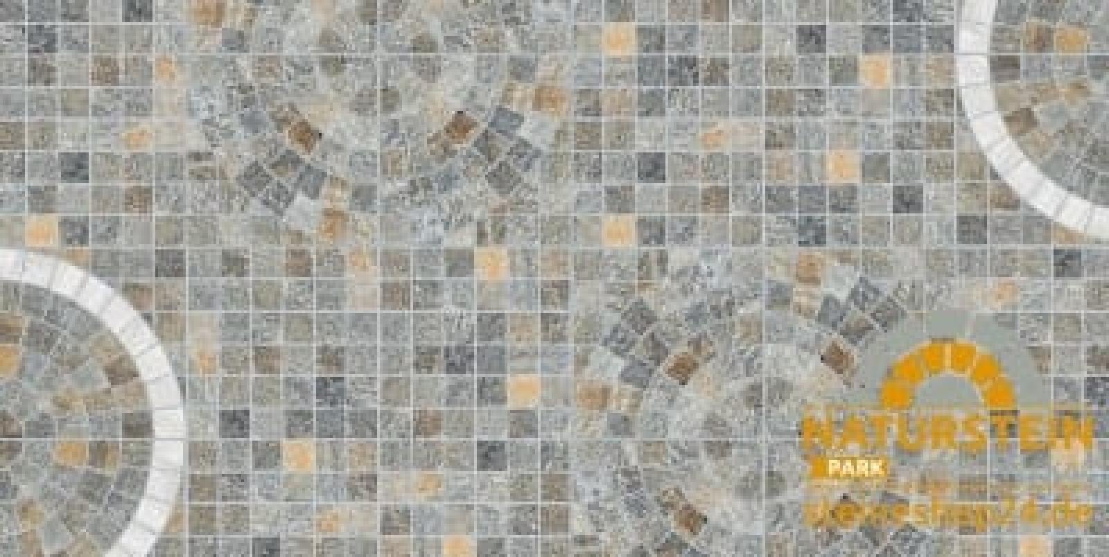 CUBETTI "ROSONE/CARRARA LUSERNA" 60x60x2 cm Stonegres Keramik