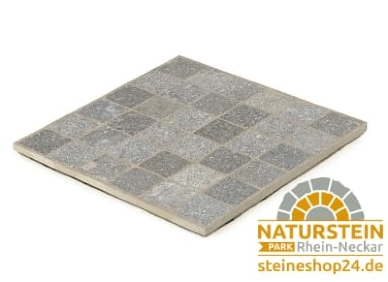 CUBETTI "PORFIDO GRIGIO" 60x60x2 Stonegres Keramik