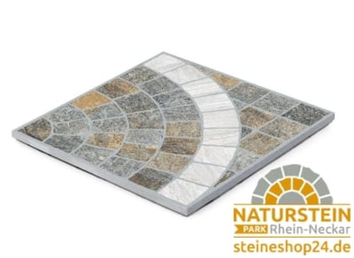 CUBETTI "ROSONE/CARRARA LUSERNA" 60x60x2 cm Stonegres Keramik
