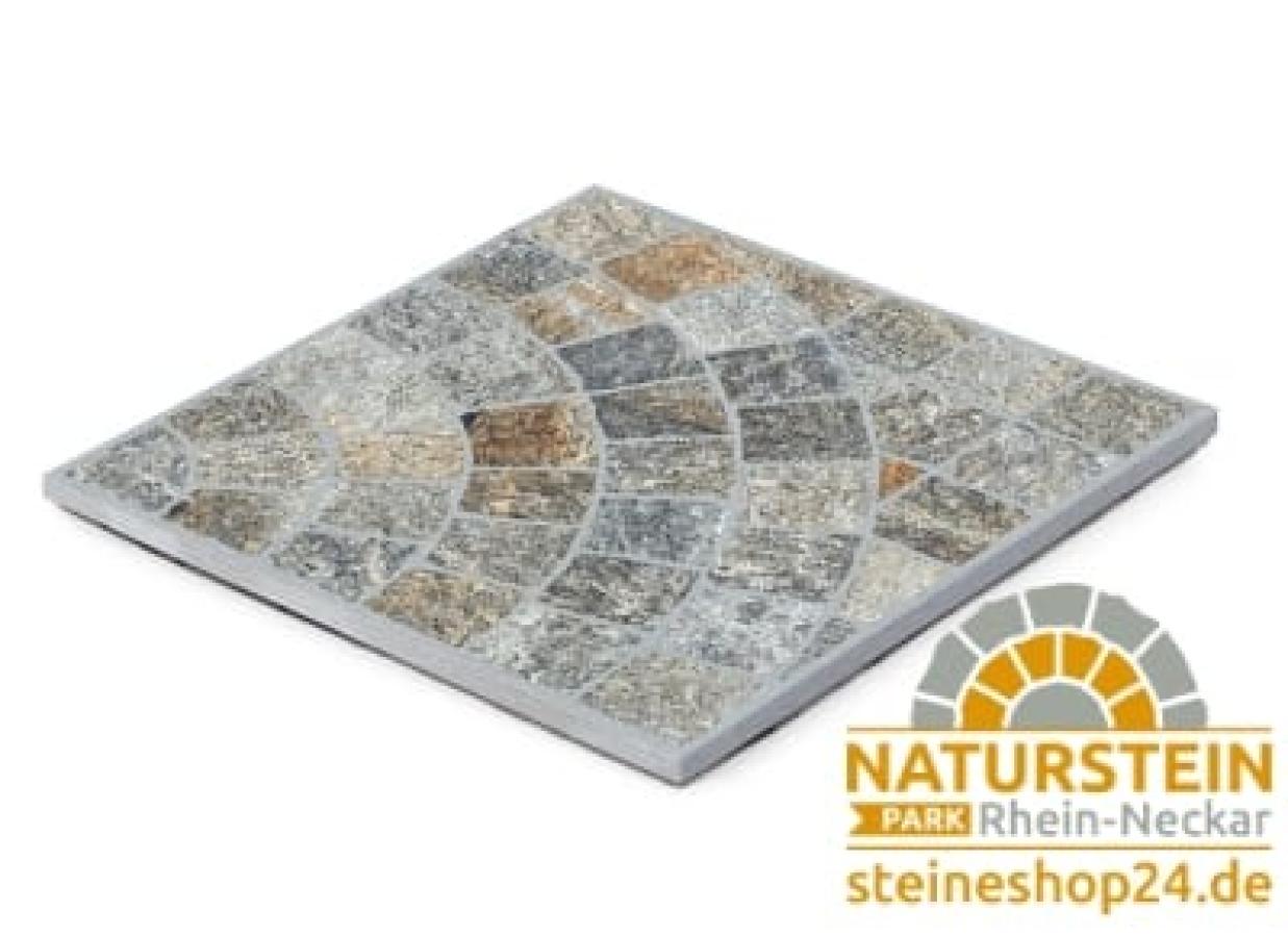 CUBETTI "VENTAGLIO LUSERNA" 60x60x2 cm Stonegres Keramik
