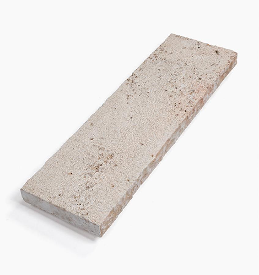 Abdeckplatten Travertin "NOCE" (hellbraun) -antik- 6x30x65-100cm