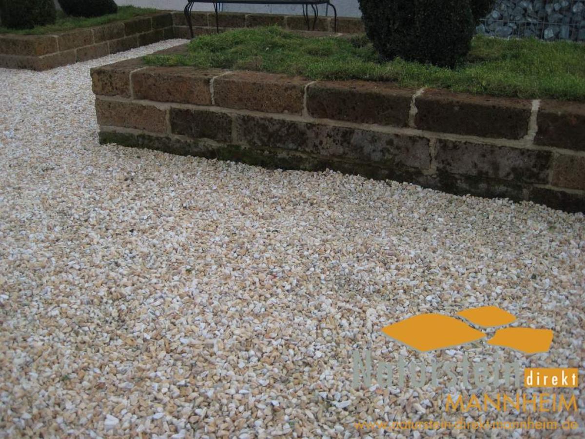 "GIALLO SIENA" Marmorsplitt (gelb)
