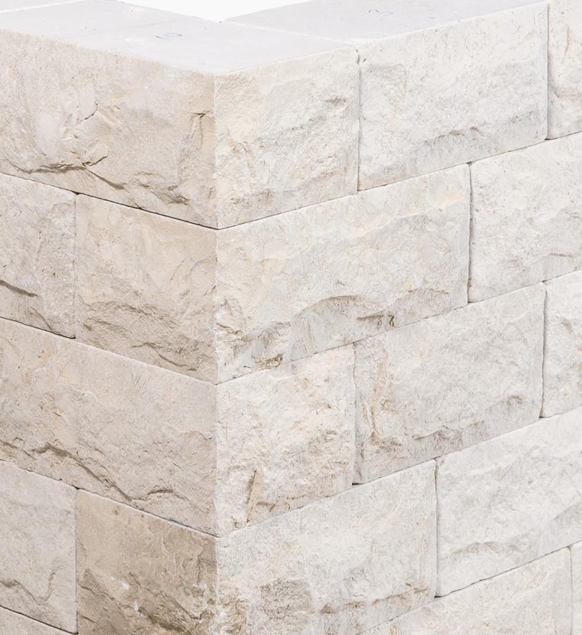 Mauersteine Kalkstein "ADRIA CREMA" (beige-creme-gelb)