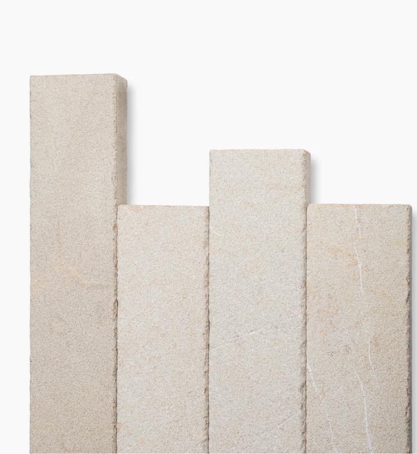 Palisaden Kalkstein "ORELIA CREMA ANTIK" (creme-beige)