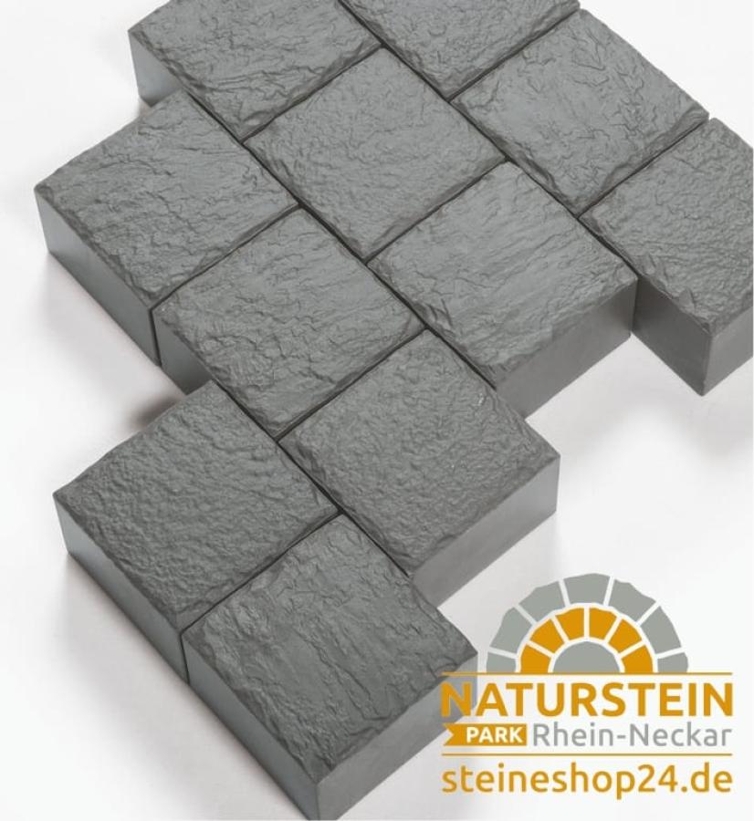 Pflastersteine Emperor Keramik "CUBE NERO" (anthrazit) 10x10x6,5 cm