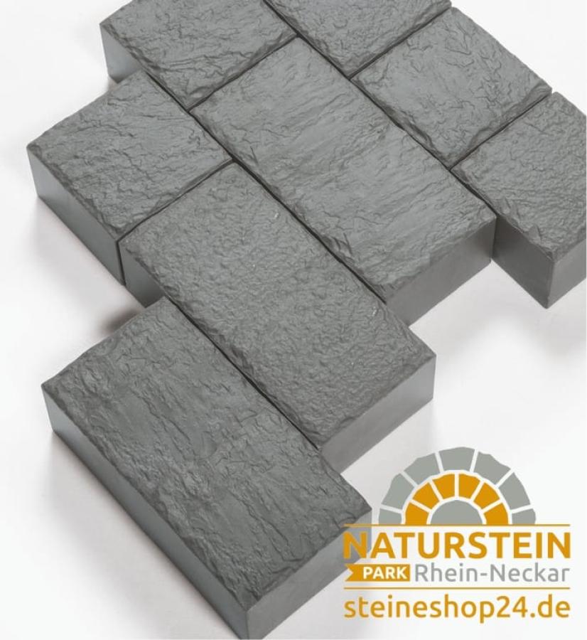 Pflastersteine Emperor Keramik "CUBE NERO" (anthrazit) 20x10x6,5 cm