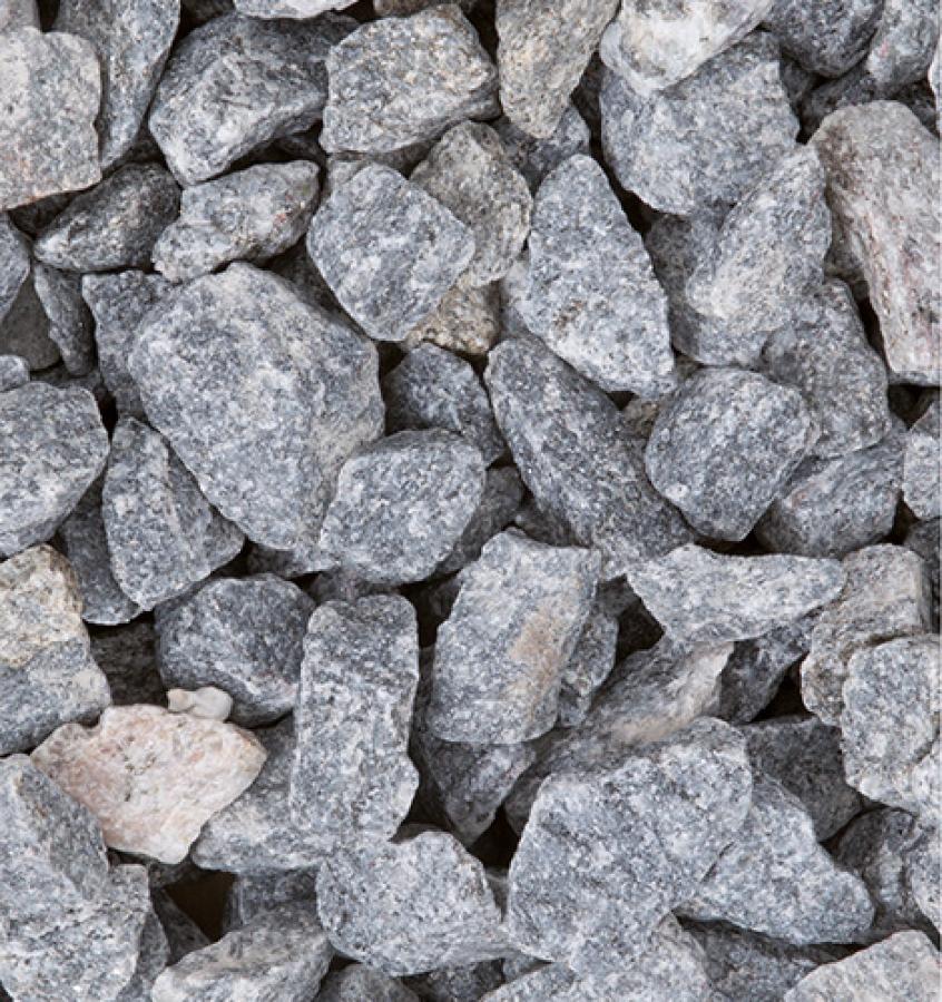 Splitt Granit "ARCTIC GREY" (grau-rosa) 16-22mm