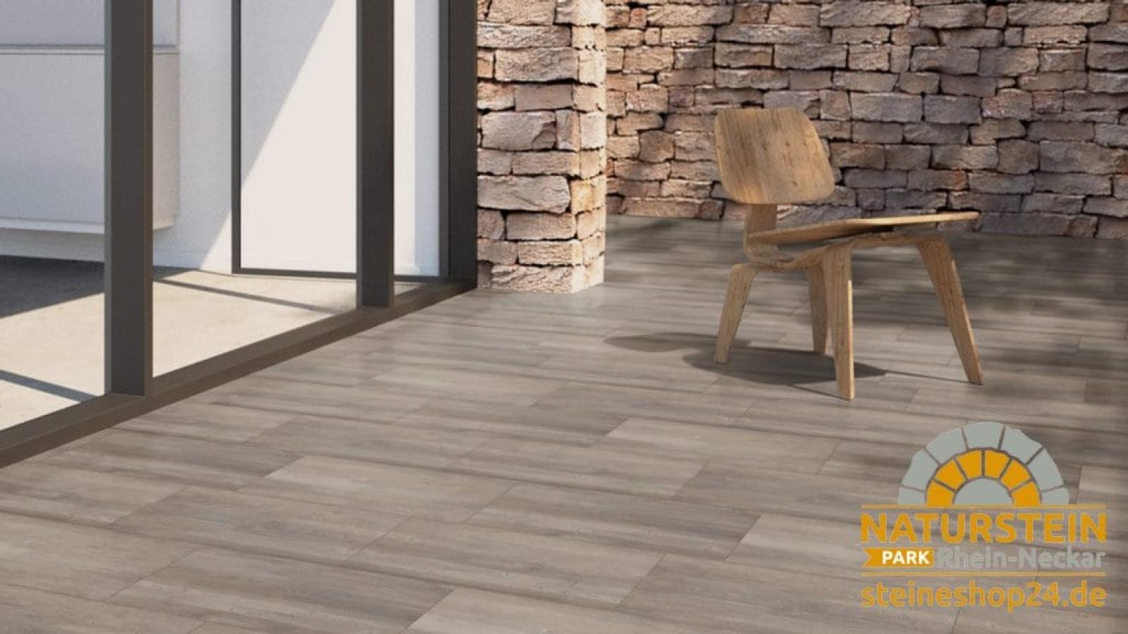 Aio Keramik Platten Emperor Country "Walnut" 80x40x2+4 cm