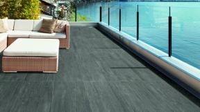 Preview: VINTAGE "DUNKEL" Outdoor Wood Keramik