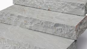 Preview: Blockstufen Sandstein "ARTOS" (grau)