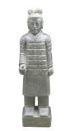Preview: Stehender Krieger, Naturstein, Höhe 175cm
