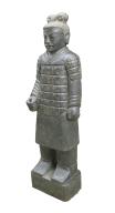 Preview: Stehender Krieger, Naturstein, Höhe 175cm