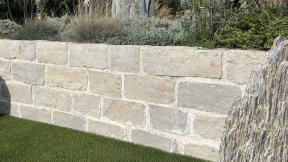 Preview: Mauersteine Kalkstein "MEDITERRAN GALA" (beige-grau)