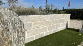 Preview: Mauersteine Kalkstein "MEDITERRAN GALA" (beige-grau)