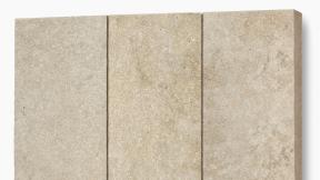 Preview: Palisaden Kalkstein "CLEOPATRA" (beige-gelb) 8x25x100cm