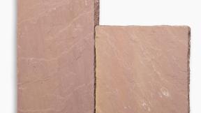 Preview: Palisaden Sandstein "NEVADA" (rötlich-braun-bunt)