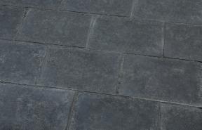 Preview: Pflasterplatten Basalt "SANDOKAN ELEGANCE" (anthrazit-schwarz) -satiniert-