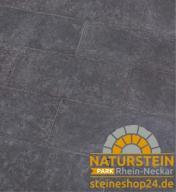 Preview: Pflasterplatten Basalt "SANDOKAN ELEGANCE" (anthrazit-schwarz) -satiniert-