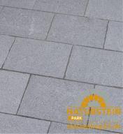 Preview: Pflasterplatten Granit "GALANT Ambiente" (anthrazit) -geflammt-
