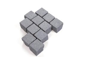 Preview: Pflastersteine Granit "GALANT ELEGANCE" (anthrazit) -geflammt-