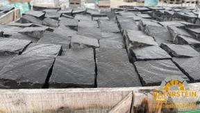 Preview: Pflastersteine Basalt "SANDOKAN" (anthrazit-schwarz)