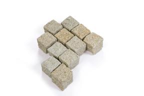 Preview: Pflastersteine Granit "SUN RUSTIKA" (gelb-grau)