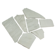 Preview: Polygonalplatten Sandstein "ARTOS" (grau) ca. 2,5 cm Stärke
