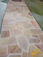 Preview: Polygonalplatten Quarzit "BAHIA" (rosé) ca. 2-4 cm Stärke