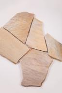 Preview: Polygonalplatten Quarzit "GIALLO" (gelb) ca. 2-4 cm Stärke