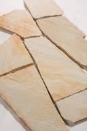 Preview: Polygonalplatten Quarzit "LIMBO GOLD" (gold-gelb) ca. 3-7 cm Stärke