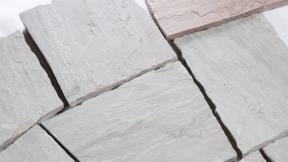 Preview: Polygonalplatten Sandstein "ARTOS" (grau) ca. 2,5 cm Stärke
