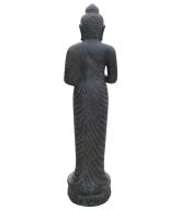Preview: Stehender Buddha, Indien, Steinguss Höhe 158cm