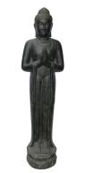 Preview: Stehender Buddha, Indien, Steinguss Höhe 192cm