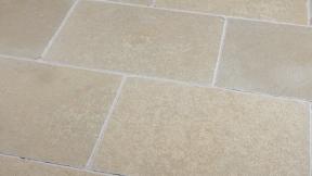 Preview: Terrassenplatten Kalkstein "MARRAKESCH CLASSIC" (ocker-beige)
