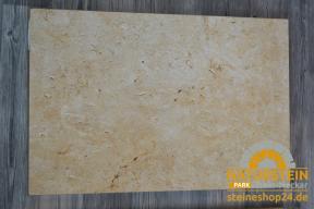 Preview: Terrassenplatten Kalkstein "SINDBAD" (gelb-beige) -antik-