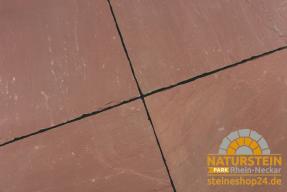 Preview: Terrassenplatten Sandstein "BURGUND" spaltrau