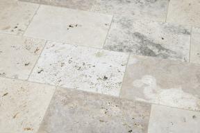 Preview: Terrassenplatten Travertin "COLORATO" (beige-grau-braun) -antik-