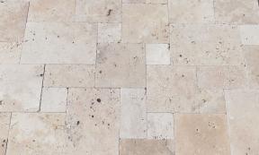 Preview: Terrassenplatten Travertin "COLORATO" (beige-grau-braun) -antik-