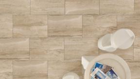 Preview: DUOMO "TRAVERTINO BEIGE" L´Altra Pietra Keramik