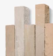 Preview: Palisaden Sandstein "SAHARA" (beige-sand-grau-braun)