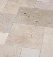 Preview: Terrassenplatten Travertin "COLORATO" (beige-grau-braun) -antik-