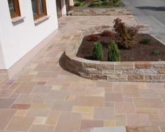 Preview: Terrassenplatten Sandstein "NEVADA" spaltrau