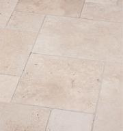 Preview: Terrassenplatten Travertin "VANILLA" (creme-beige) -antik-