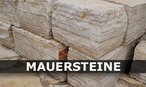 Naturstein-Mauersteine